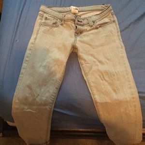 Low waist Grey Denim jeans